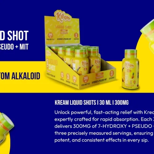 Kream Liquid Shot 300MG: Fast-Acting Daily Relief Dose