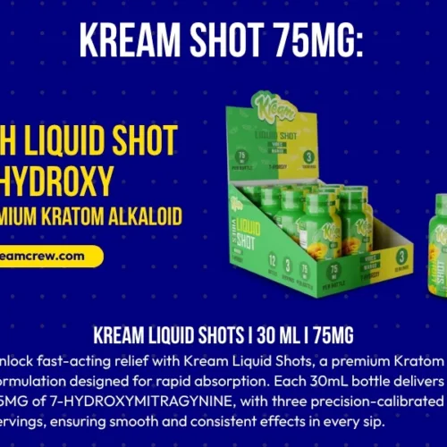 Kream Shot 75MG: Light Strength for Smooth Daily Use